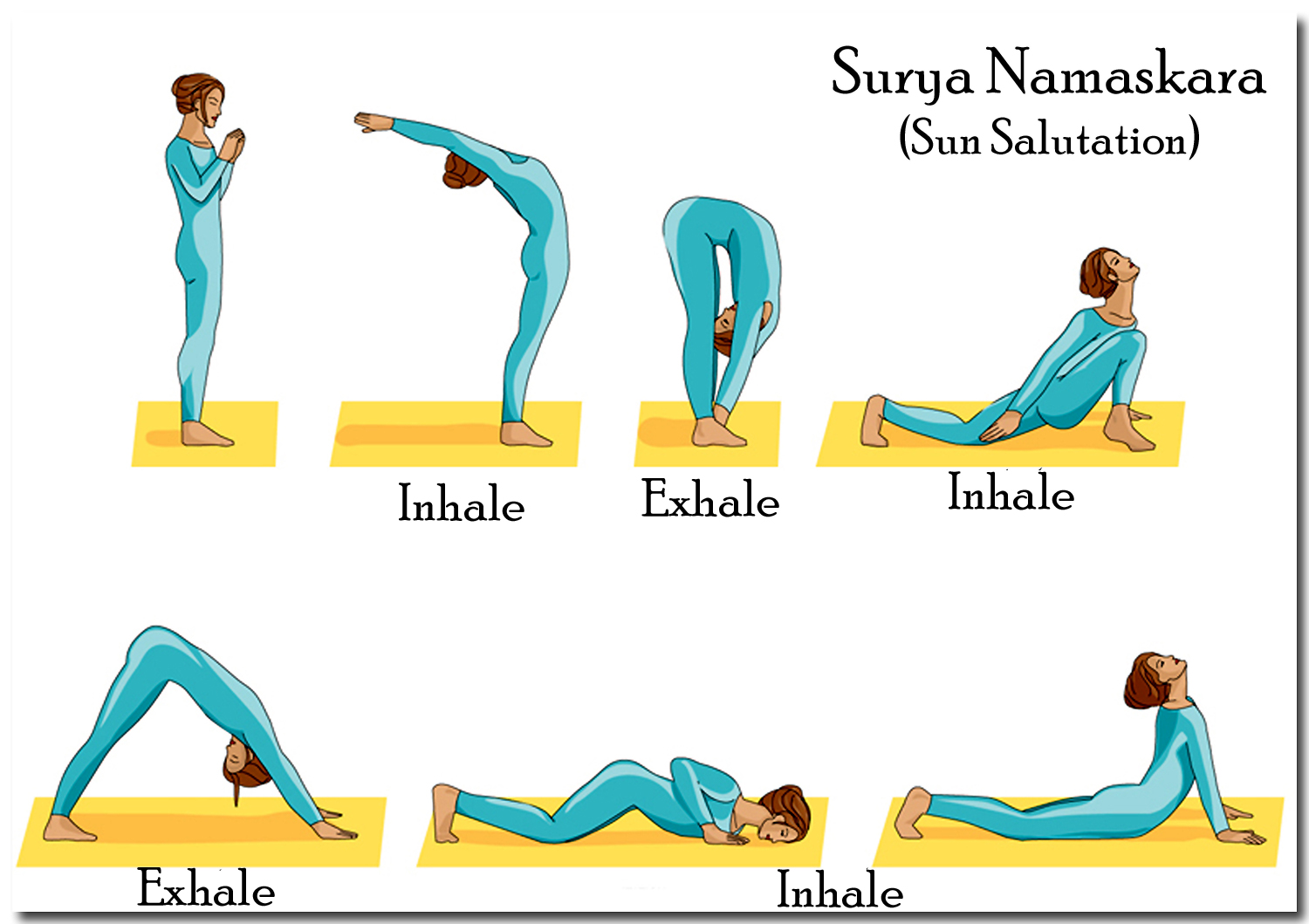salutation sun poses Yoga Salutation Poses  Sun yoga
