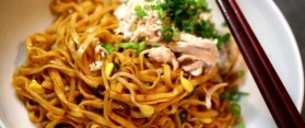 Asian Noodles with Mince Meat