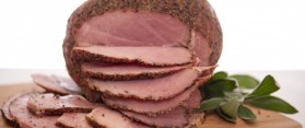 Sliced ham