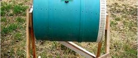 Homemade Tumbling Composter