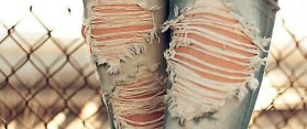 Distress Your Jeans with Bleach