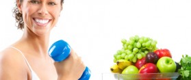 Woman exercising