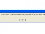 how to resolve access violation errors