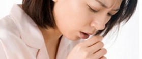 Woman Coughing