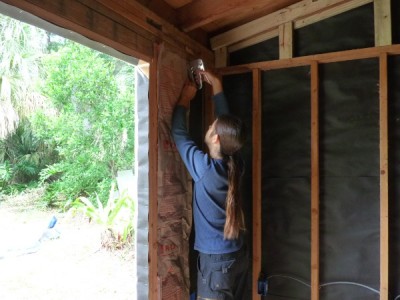  followed in insulating an outdoor garden shed is pretty similar to the