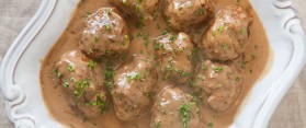Swedish Meatballs with Sour Cream