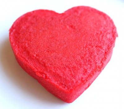 Heart shaped pancake