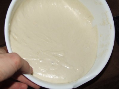 A bowl of Pancake batter