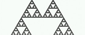 make a sierpinski triangle