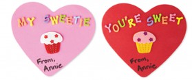 Foam Heart Pin