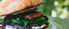 Grilled Portabella Mushroom Burger