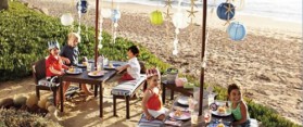Birthday Party on a Beach