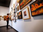 An art gallery