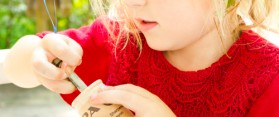 Sharpening crayons