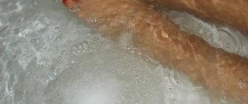 Bath Bomb in the Shower