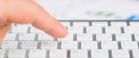 Typing on computer