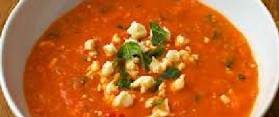 How to make red bell pepper soup