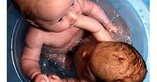 Bathing Twins