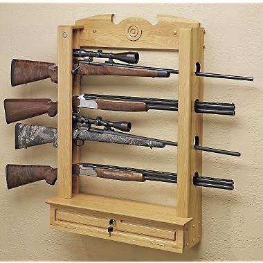 How to Build a Gun Rack for a Wall