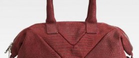 Suede Handbag