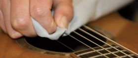 Cleaning your guitar