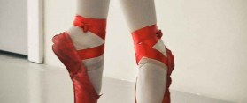 Girl doing ballet
