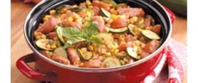 Grilled Kielbasa and Zucchini Recipe