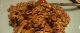 Chicken Mushroom Risotto