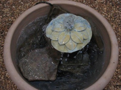 How to Make an Herb Garden Fountain Make an Herb Garden Fountain