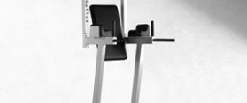 Lever Vertical Leg Hip Raise