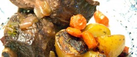 How to Cook Onion Short Ribs Braised in Wine