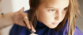 How to Cut Your Young Daughter's Hair