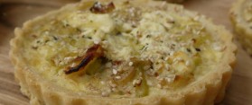 Leek and Ricotta Quiche