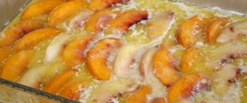 Make a Peach Cobbler with Canned Peaches