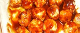 Barbecue Chicken Meatballs Recipe