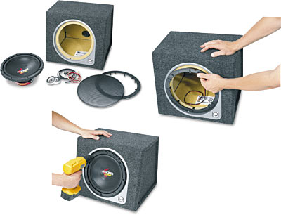 How to install subwoofers and amp