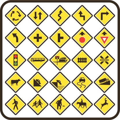 road signs and meanings chart in hindi