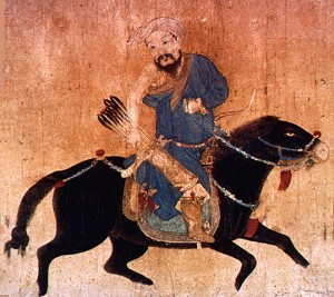 mongol horsemen
