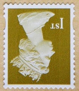 upside down stamp