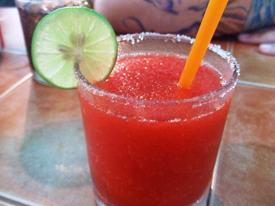 Frozen Strawberry Margarita recipe