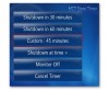 MC7 sleep timer Clock custom setup