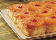 Pineapple upside down cake