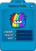 Rainbow Puffle in Clubpenguin