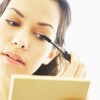 applying mascara