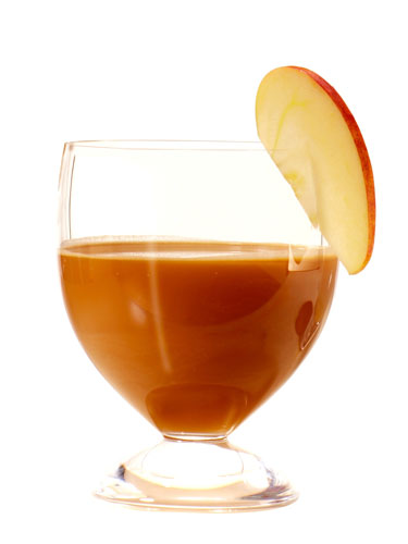 Apple whiskey cocktail