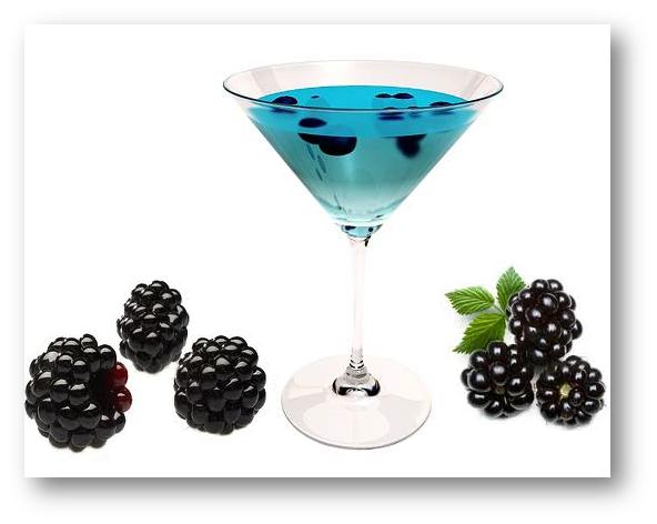 Blueberry Martini