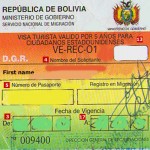 Bolivia visa