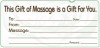 Certificate for massage