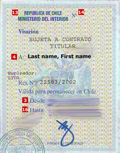 Chile Visa