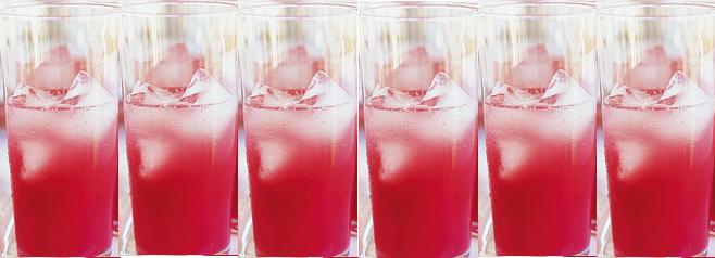 Cranberry fizz